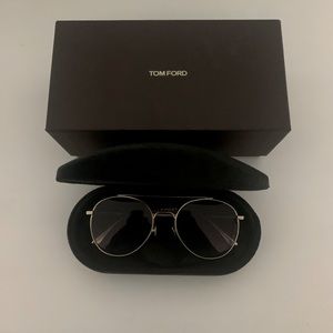 Tom Ford Declan Aviator Sunglasses